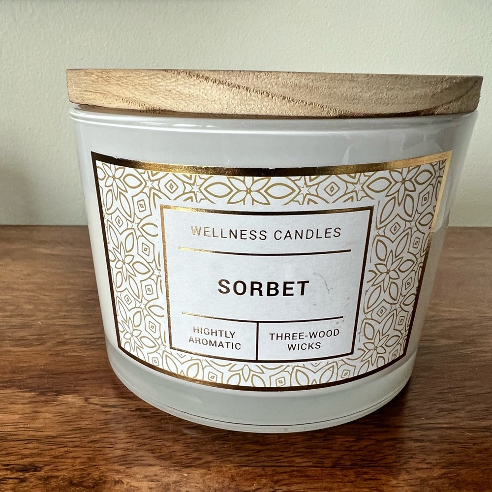 Wellness Candles Sorbet Scented Candle